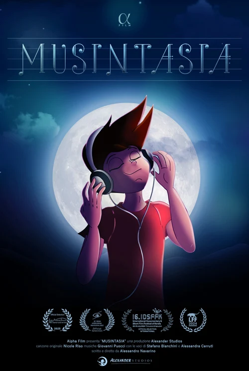 Animated short films distribution: "Musintasia"