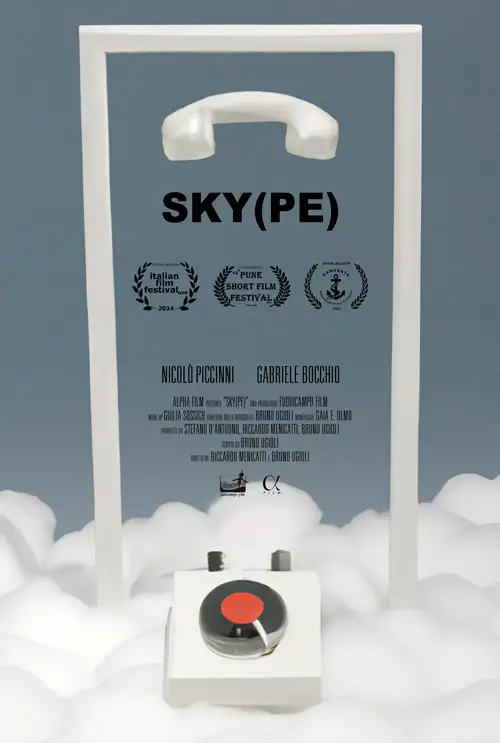 Distribuzione del cortometraggio "Sky(pe)" di Riccardo Menicatti e Bruno Ugioli.