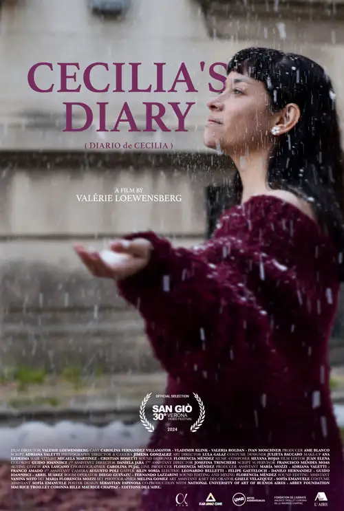 Distribuzione del cortometraggio "Cecilia's Diary" di Valérie Loewensberg