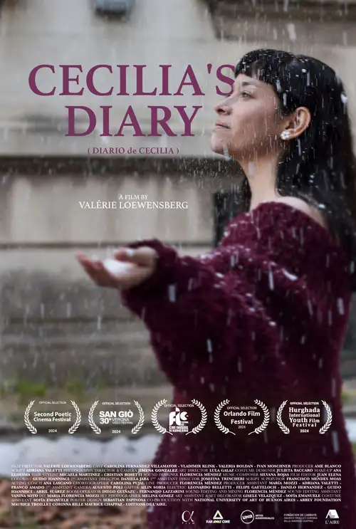 Distribuzione del cortometraggio "Cecilia's Diary" di Valèrie Loewensberg