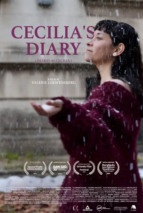 Distribuzione del cortometraggio "Cecilia's Diary" di Valèrie Loewensberg